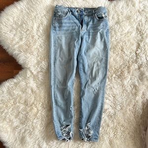 AGOLDE paint splatter jeans size 27